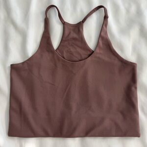 Girlfriend Collective float cleo bra in taupe